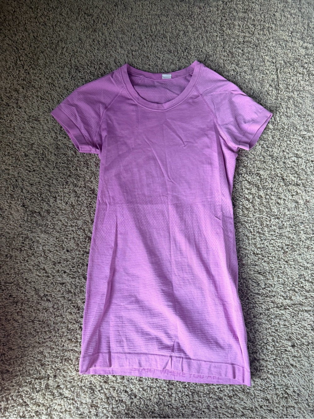 Lilac Short Sleeve lulu swiftly tech